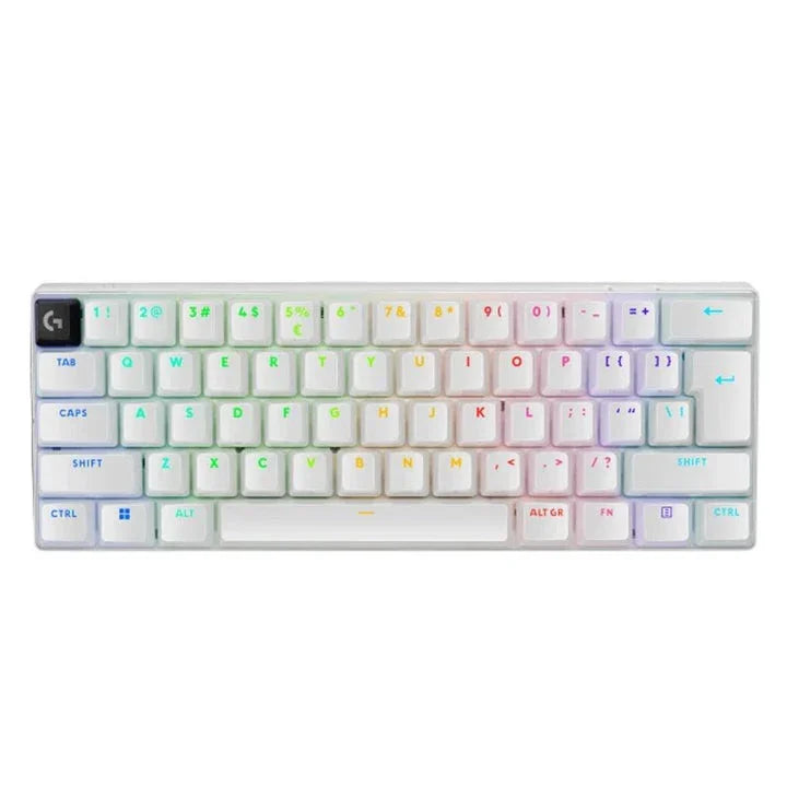 Logitech Pro X 60 Lightspeed Wireless Gaming Keyboard - White - Tashqila Logitech Pro X 60 Lightspeed Wireless Gaming Keyboard - White - Tashqila